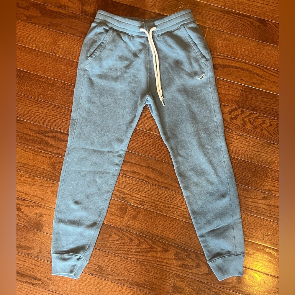 Hollister Men's Light Blue Sweatpants